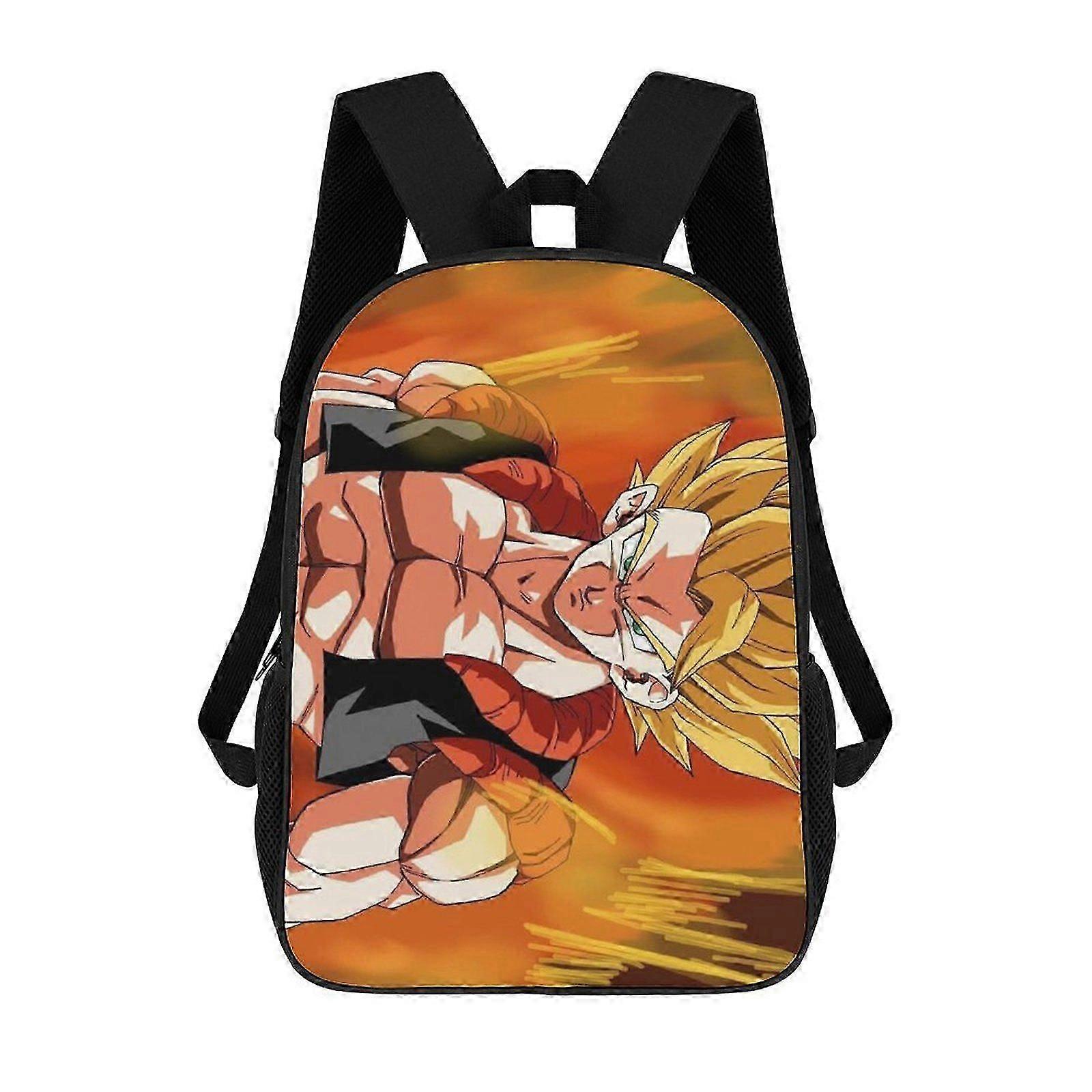 g738 Plecak Dragon Ball Torba na laptopa o dużej pojemności Lekkie regulowane paski Casual Duża pojemność vbv738