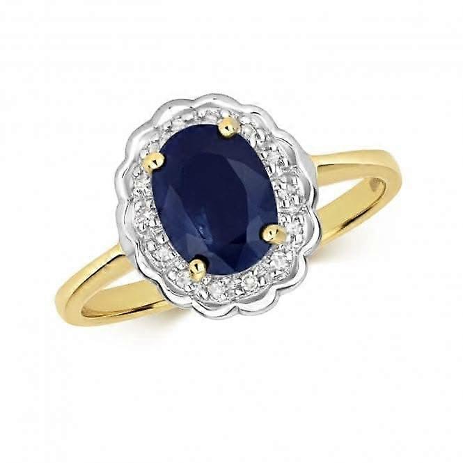 Diamond & Sapphire Ring RD252S
