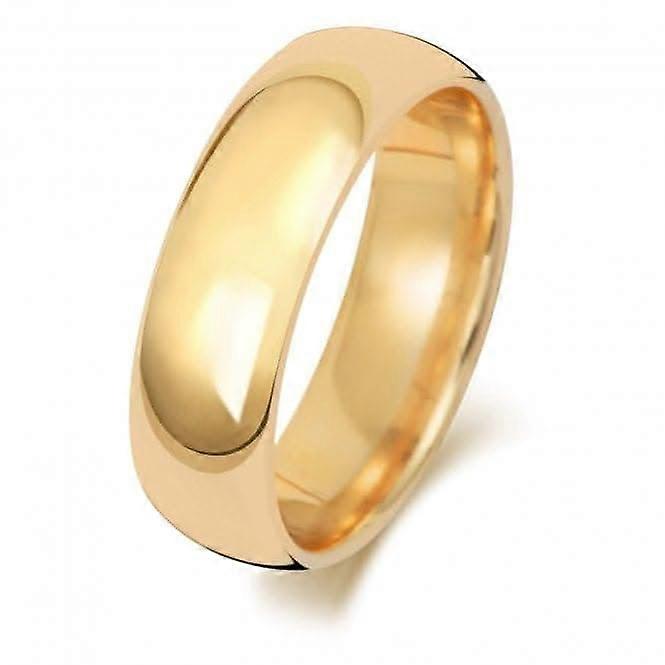 结婚戒指 18K 传统宫廷 6mm-1.25 结婚戒指 WQ166L