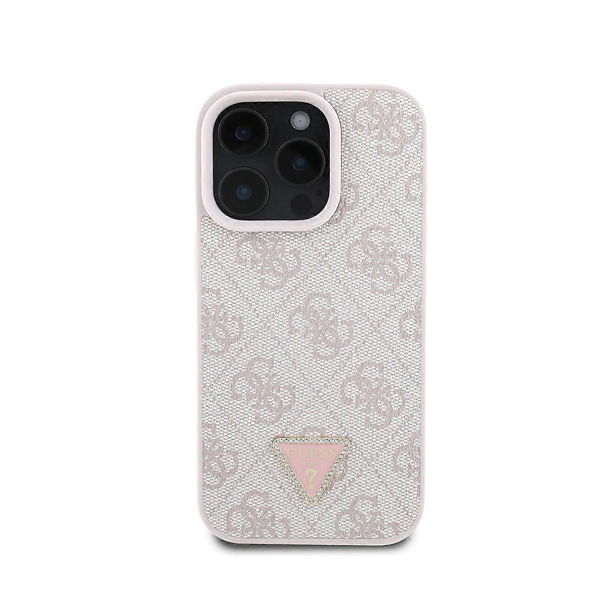 Case for Apple iPhone 16 Pro Max 4G Edition Strass Triangle Metallic