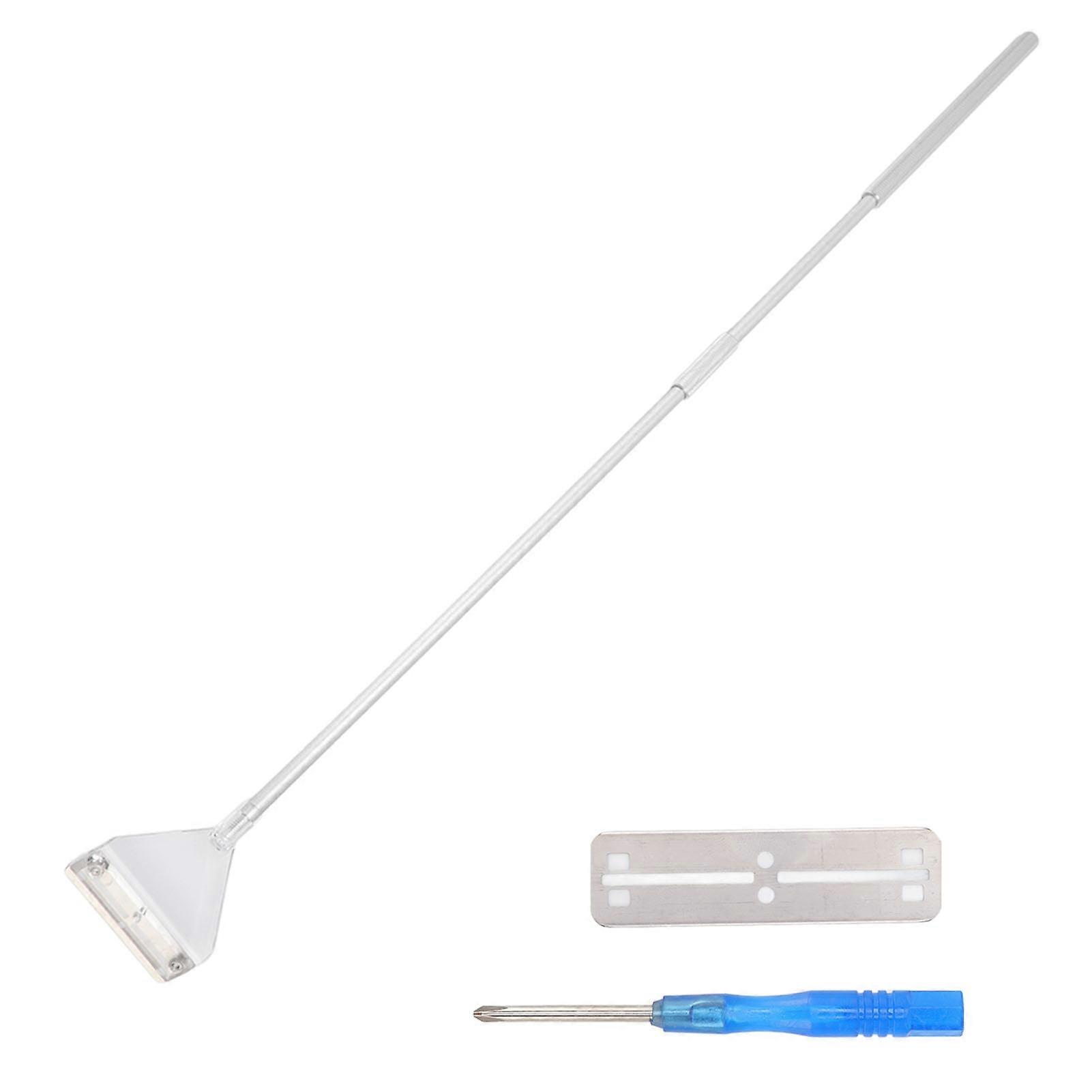 Aquarium Algae Cleaner Multipurpose Aluminium Alloy Handle Algae Scraper for Aquarium Fish Tank