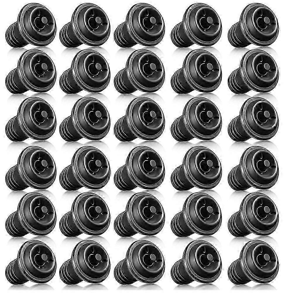 30 Reusable Vacuum Wine Stoppers - Resealable Wine Pump Saver Set