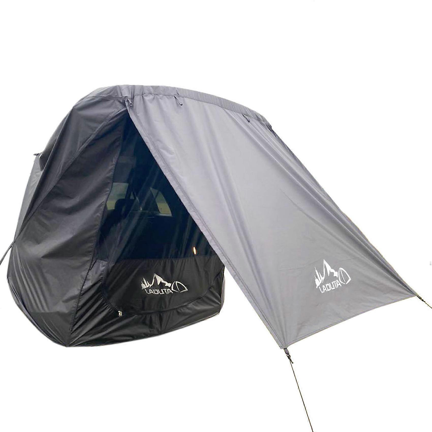 LADUTA Car Trunk Tent Sunshade Rainproof Shade Awning Tent for Car Self-Driving Tour Barbecue Outdoo
