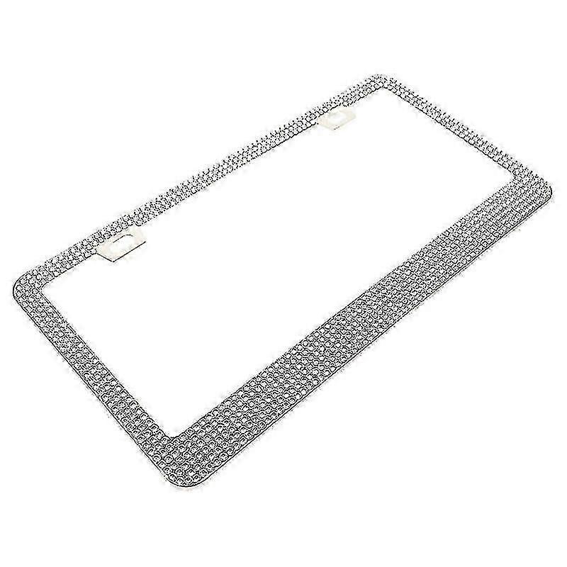 31X16x0.5cm Black Vehicle License Plates Car License Plate Frame Us Style Decorative Dustproof Licen