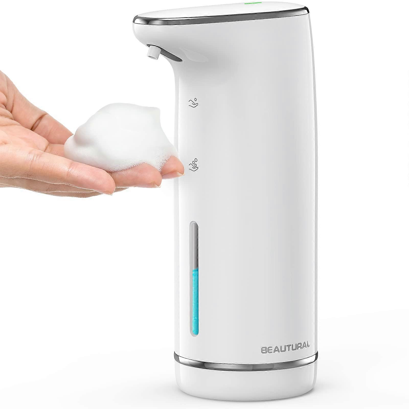 Touchless Automatic Foaming Soap Dispenser for Bathroom Countertop 10oz/300ml