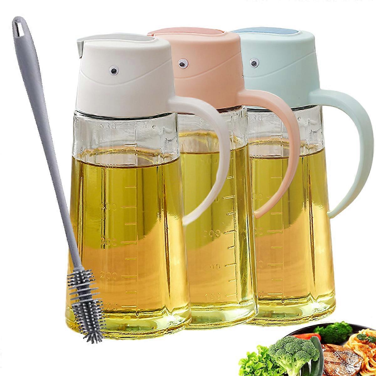 Dispenser Set, Automatic Oil Vinegar Dispenser