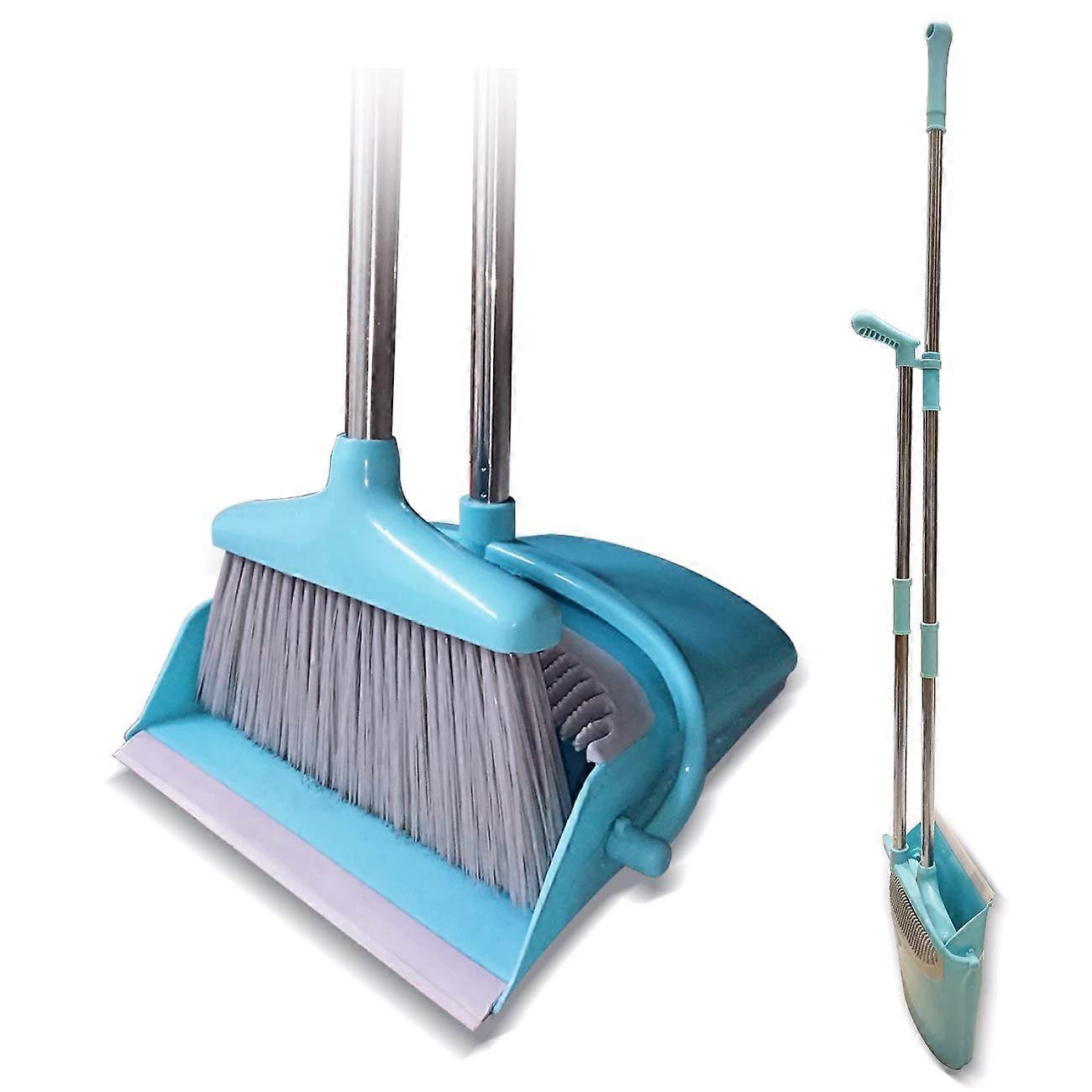 Broom and Dustpan Set for Indoor Cleaning