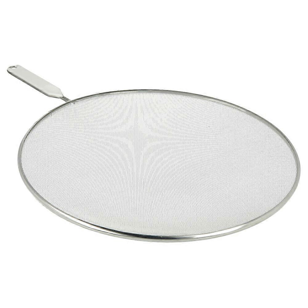 206133080 Splash Guard Fritto 12.99 Inch Tinned Small Silver