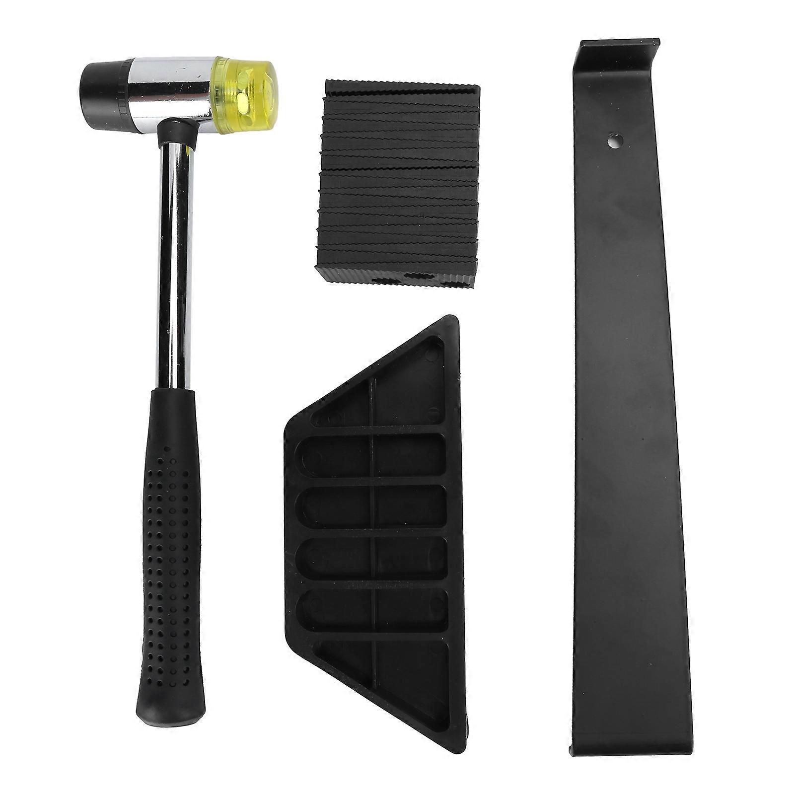 Laminate Wood Flooring Installation Kit with 20 Spacers Upgraded Tapping Block Pull Bar Hammer Set