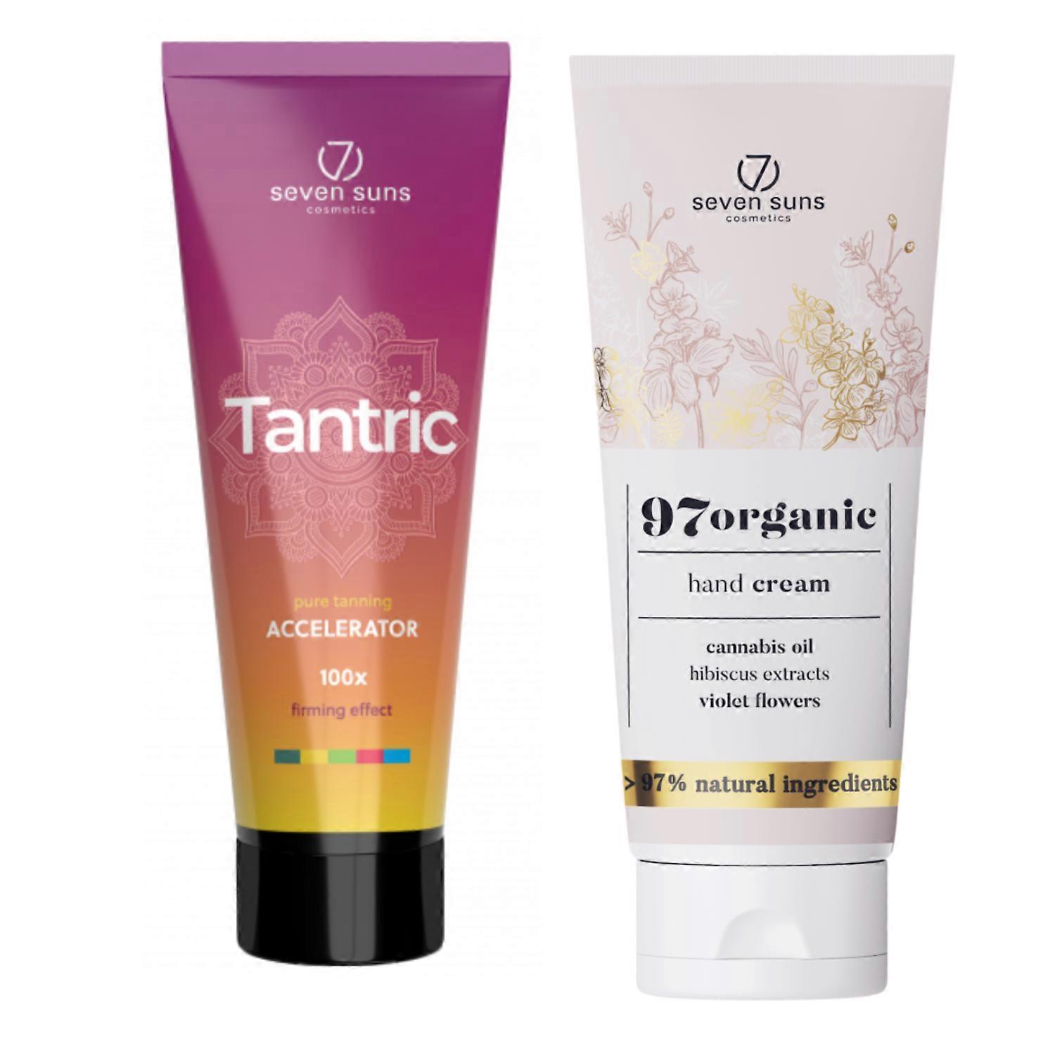 7suns Tantric Accelerator 250ml + Handcrème 75ml Gratis