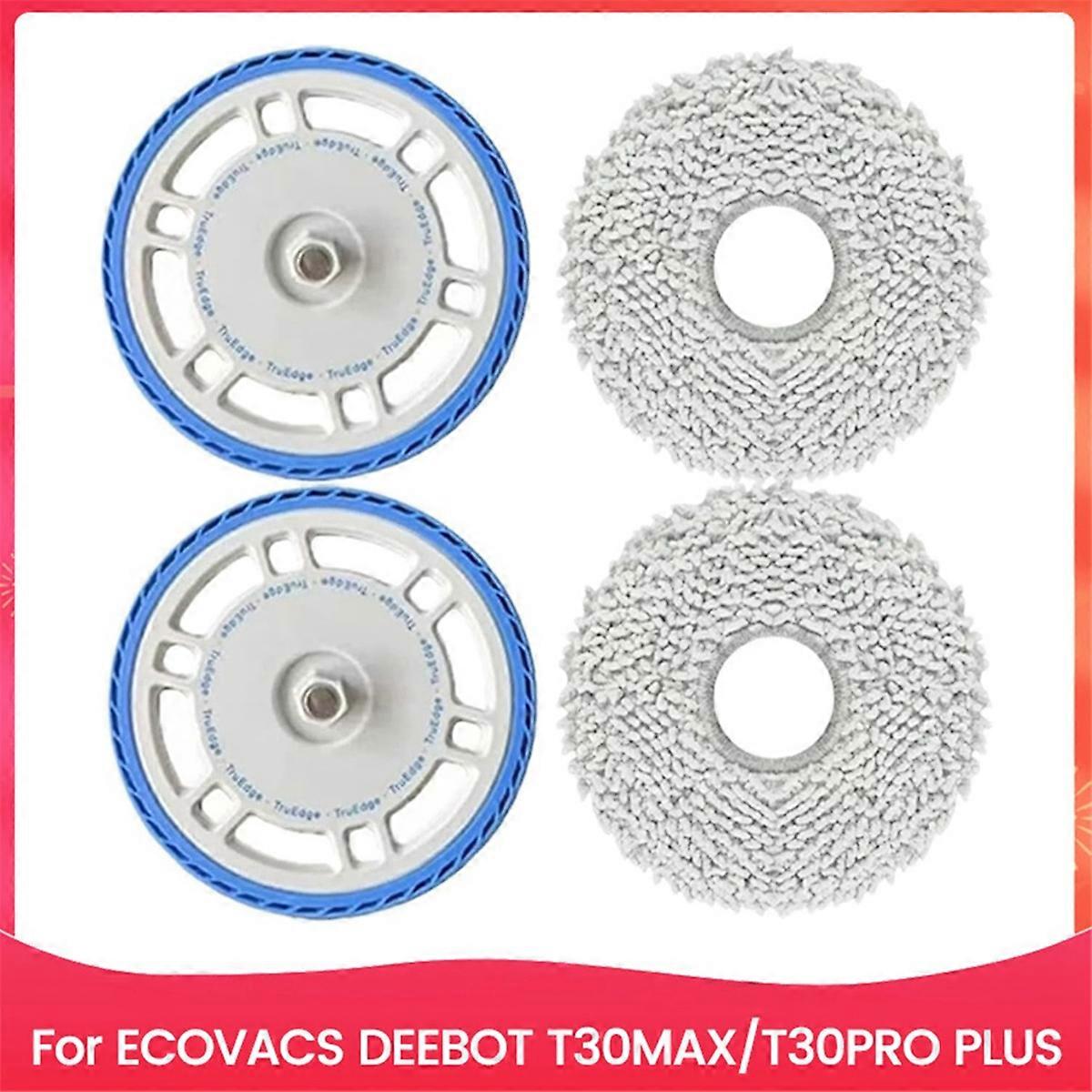 Vacuum Cleaner Mop Cloth Holder Kit for ECOVACS DEEBOT T30MAX/T30PRO PLUS Robot Vacuum Cleaner Repla