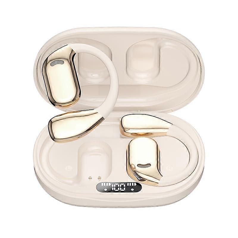 Open Ear Bluetooth Headphones Wireless Earbuds with Earhook 50H Playback