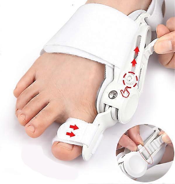 Bunion Corrector for Women and Men Adjustable Comfortable Bunion Splints with Rolling Axis Clamp for Effective Relief