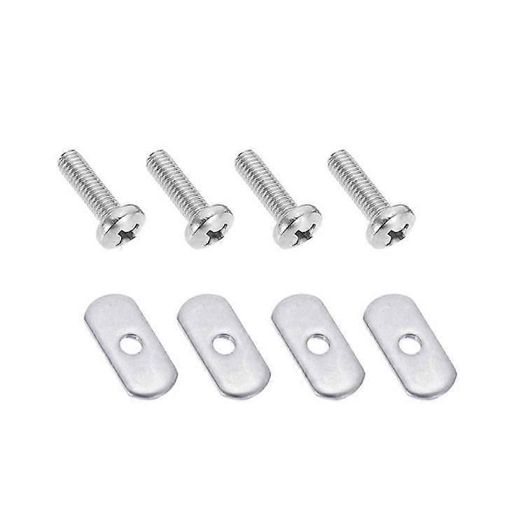 New Slide Rail Track Screw Nut Kayak Canoe Marine Modification Accessories (4pcs M6*20)