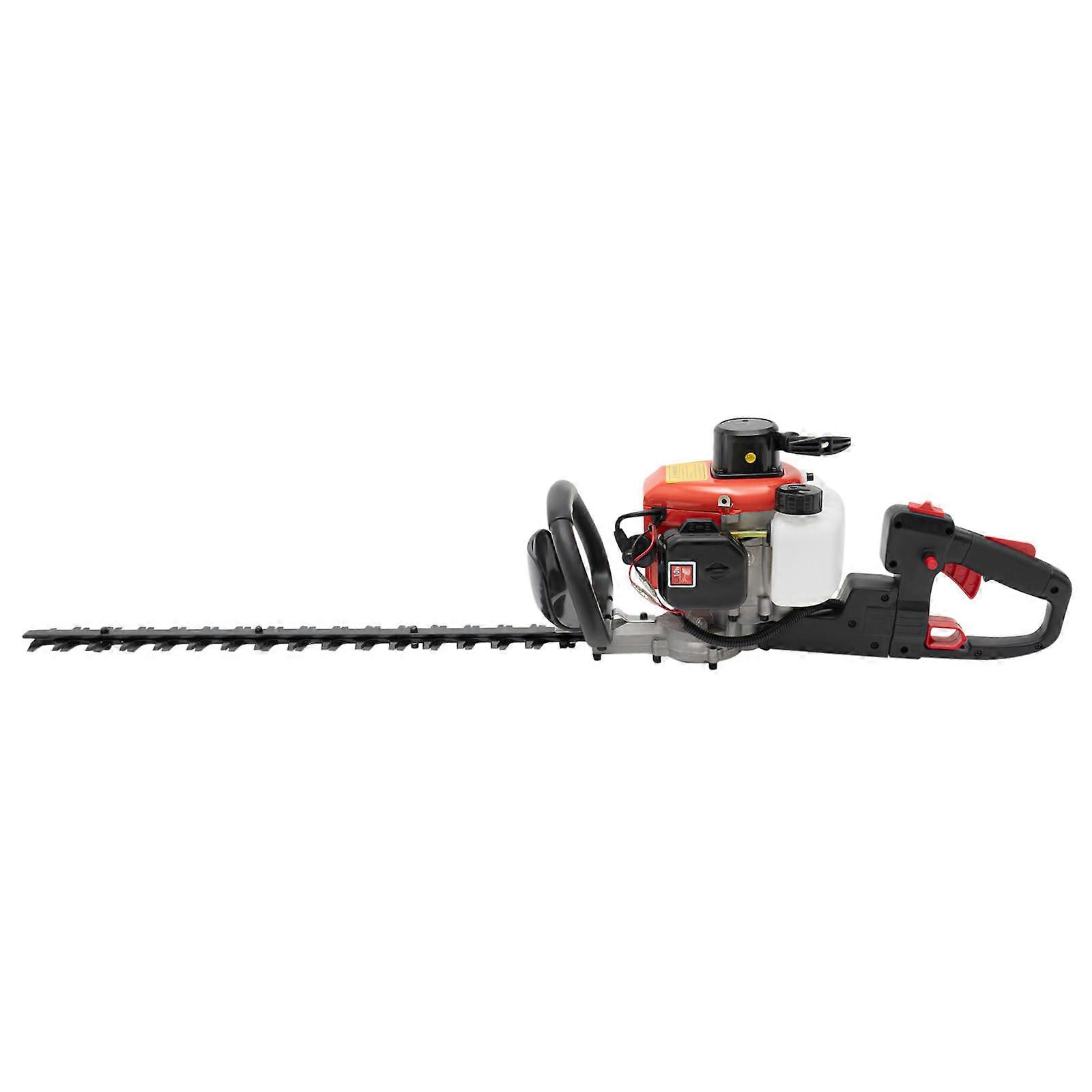 2Stroke Cycle Hedge Trimmer, 22.5cc Gas Powered with 25.59in DoubleEdged Blade