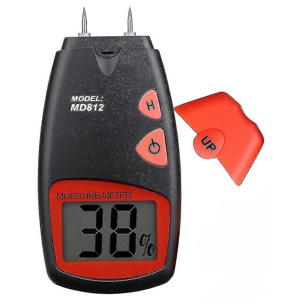 Digital Wood Moisture Meter Handheld Lcd Moisture Tester Damp Moisture Tester Detector