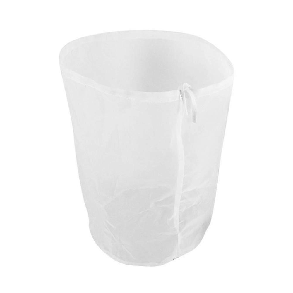 Home Reusable Drawstring 100 Mesh Wine Beer Juice Coffee Brew Filter Bag Pouch