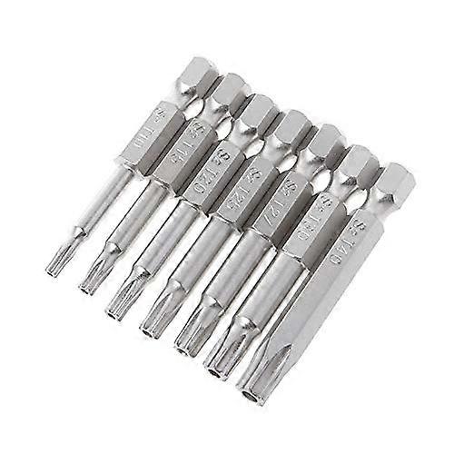 Adapter Drill Bits Magnetic 1/4' Hex Driver Bits Set 7Pcs/Set Screwdriver Bits For Power Drill