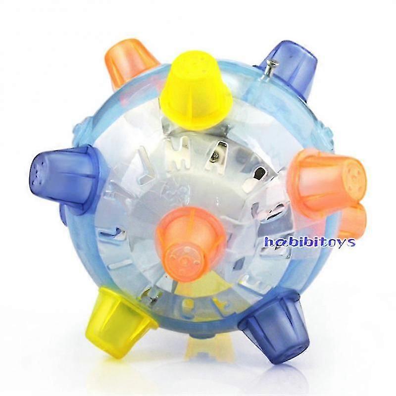 Funny Music Dancing Balls Multicolor Light Up Vibrating Toy Bouncing Ball Flashing