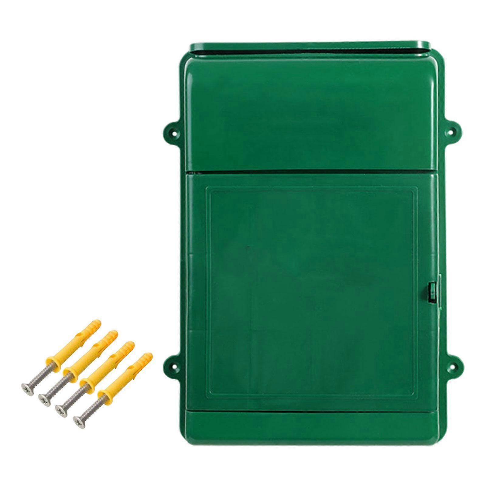 Wall Mounted Mailbox Postbox Letter Box Organizer Versatile 13.5x10x2.7inch Drop