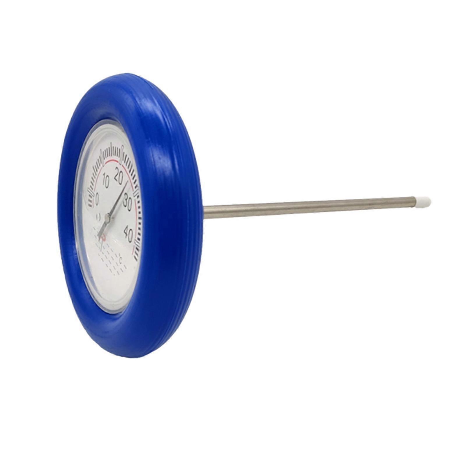 Swimming Pool Bath Spa Floating Thermometer Easy Read Dial Indicator Device