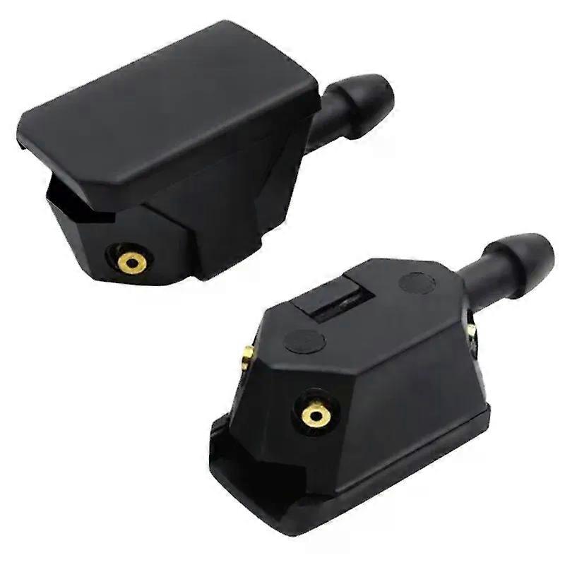Car Windshield Wiper Blade Washer Spray Nozzle Adjustable 4-Way Spout Upgrade Installed on 8mm / 9mm Arm Car Accessories