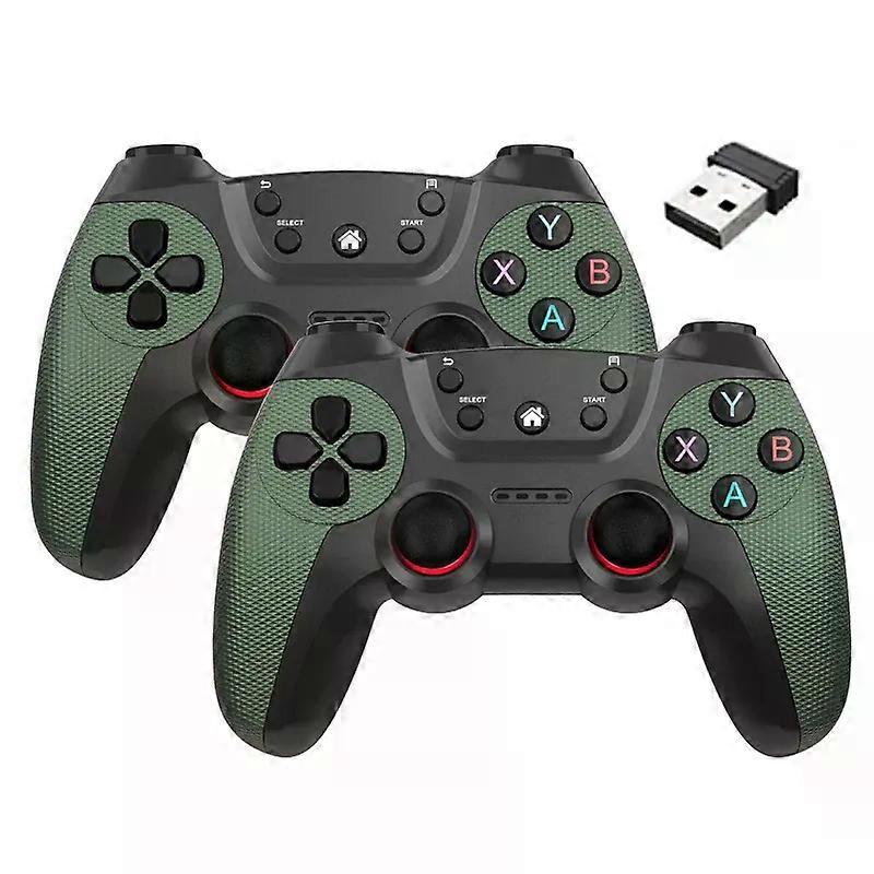 High quality 2.4G Wireless doubles game Controller compatible for  M8/GD10/G11 Pro/X2 Game Stick compatible for  Linux/Android phone gamepad Joystick