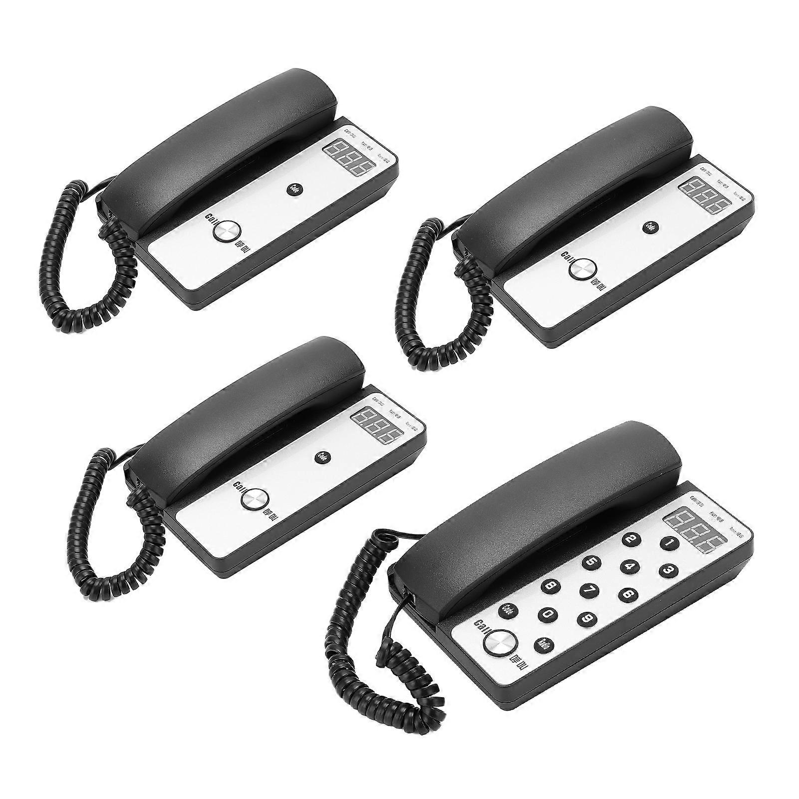 Wireless Intercom System 1 Host 3 Extension 100-240V US Plug