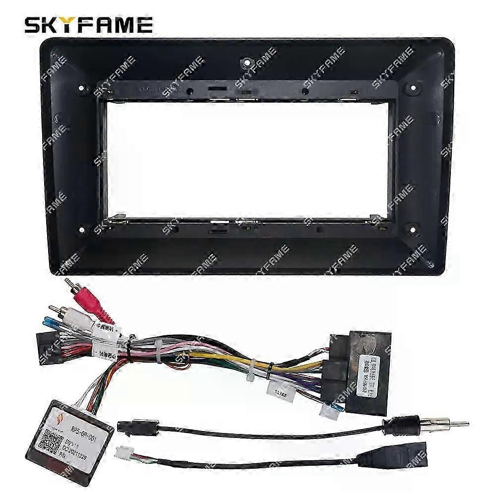 Applies to Car Frame Fascia Adapter Canbus Box Android Radio Dash Fitting Panel Kit Suitable for Opel Zafira B Astra H Antara Corsa D