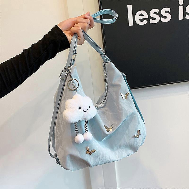 Multifunctional Canvas Convertible Shoulder Bag Tote Backpack