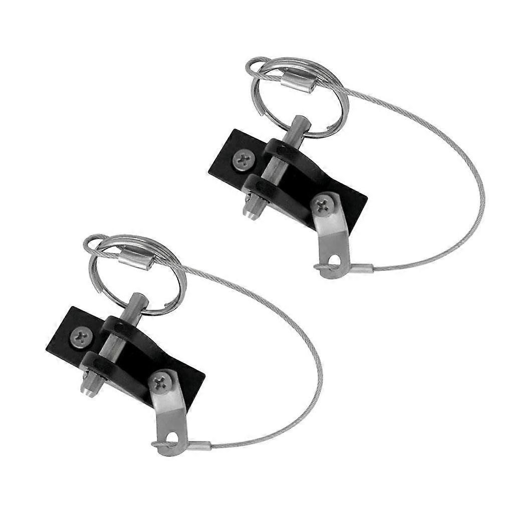 2 Pieces Of Lightweight Durable Quick Release Pin Kayak Clamp For Sportsman