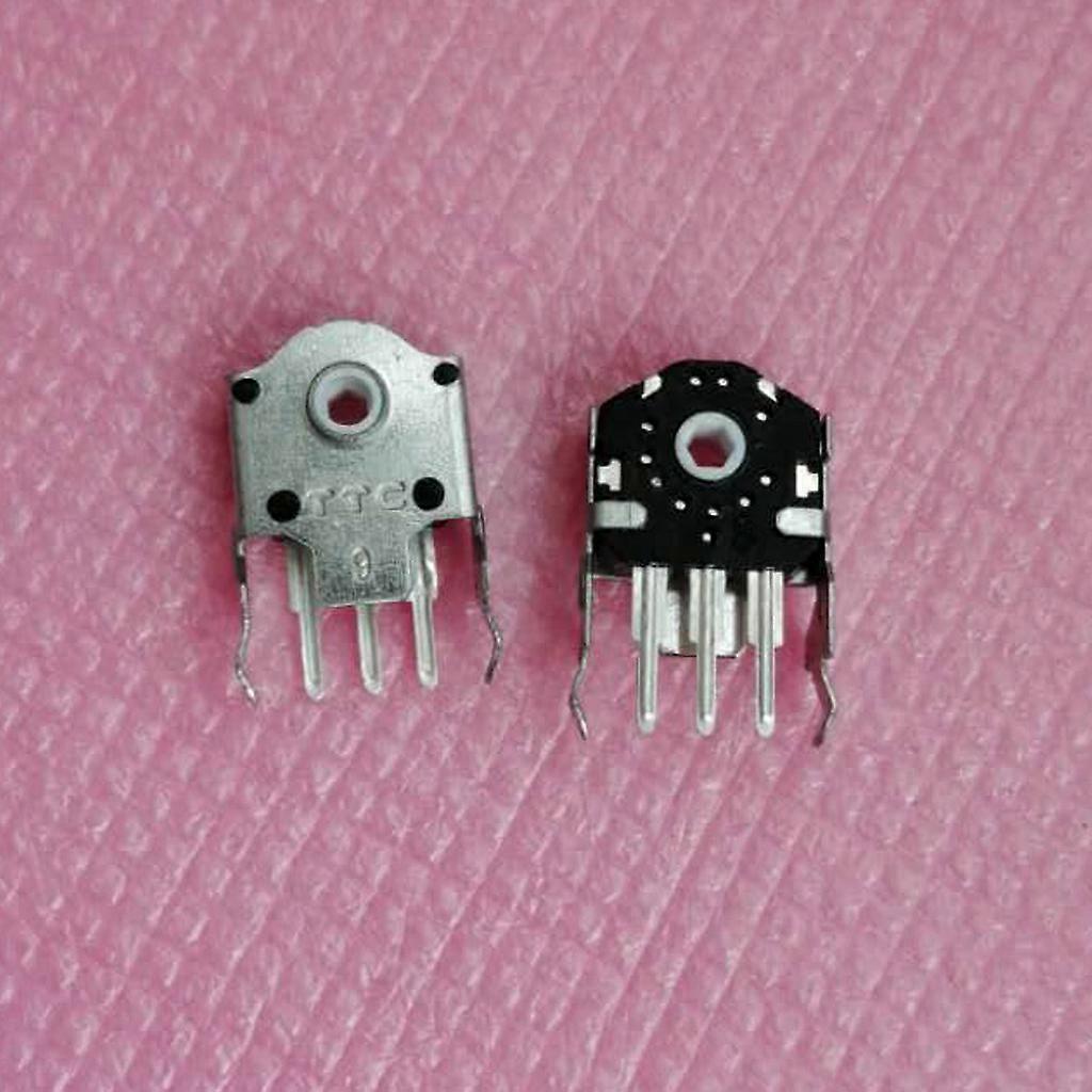 2Pcs TTC 9mm White Core Mouse Encoder Mouse Wheel Decoder 24 Million Lifetime