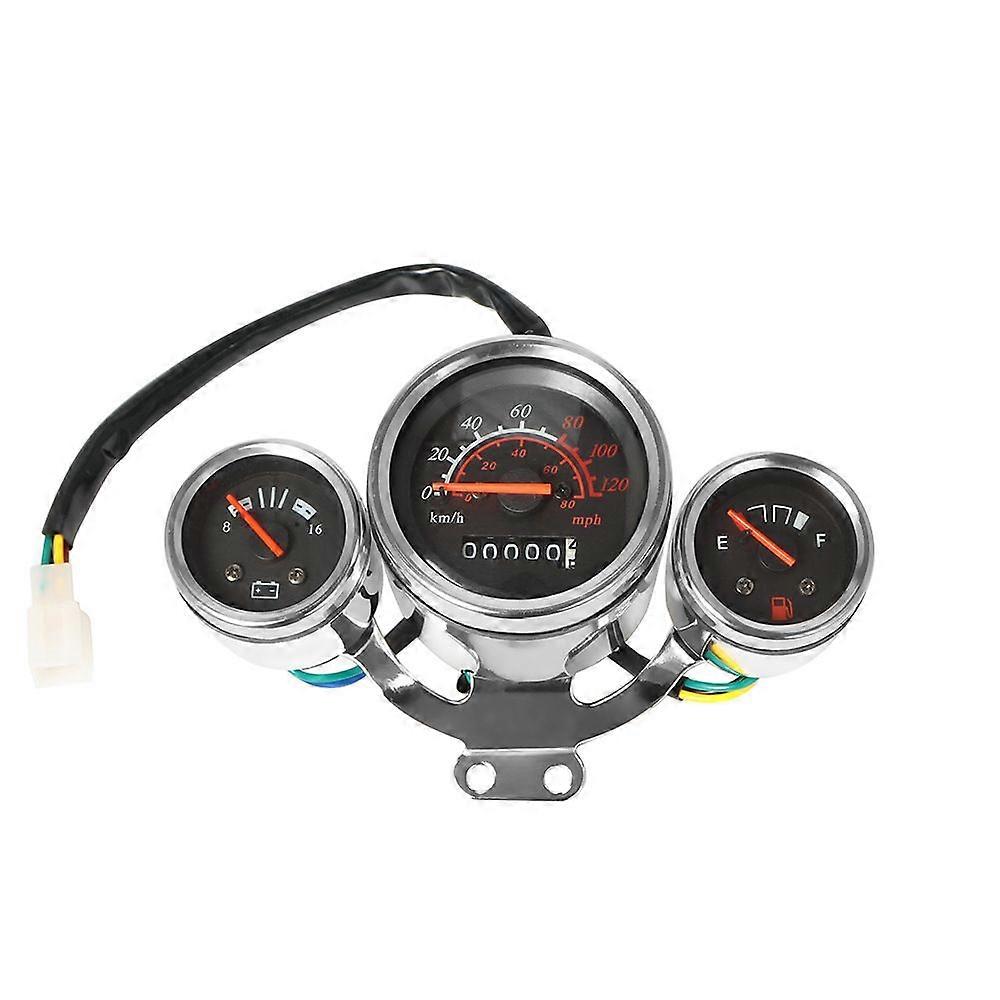 Motorcycle Instruments Digital Tachometer Speedometer Odometer Meter Kit