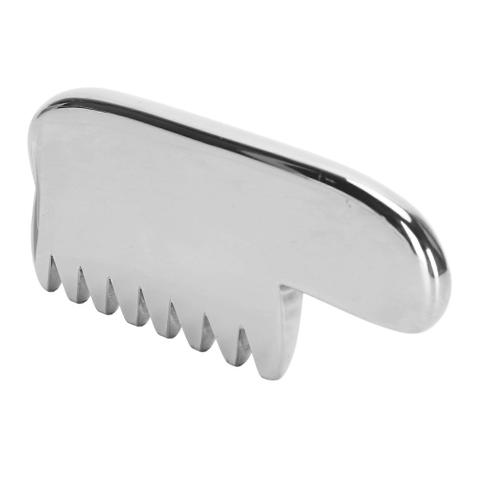 Comb Shape Body Massage Board Hot and Cold Compress Reduce Fatigue Terahertz Guasha Plate for Face Neck Legs