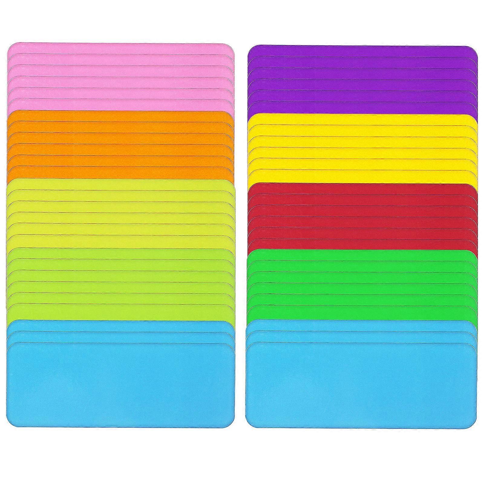 Magnetic Labels for Fridge, Reusable Name Tags for Metal Surfaces, Efficient Labeling