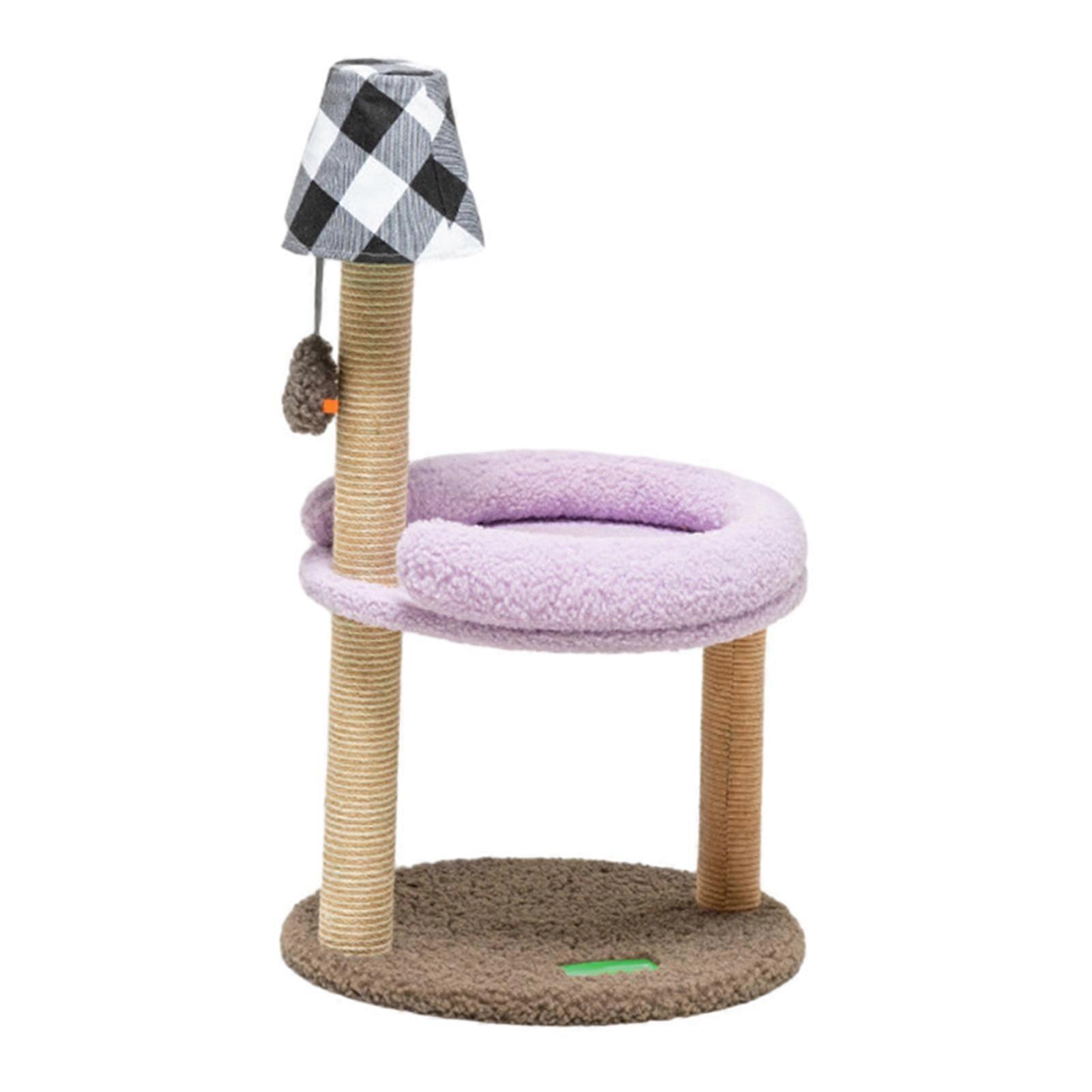 Cat Scratching Post Cat Climbing Tree with Condo Sisal Covered Scratcher Post