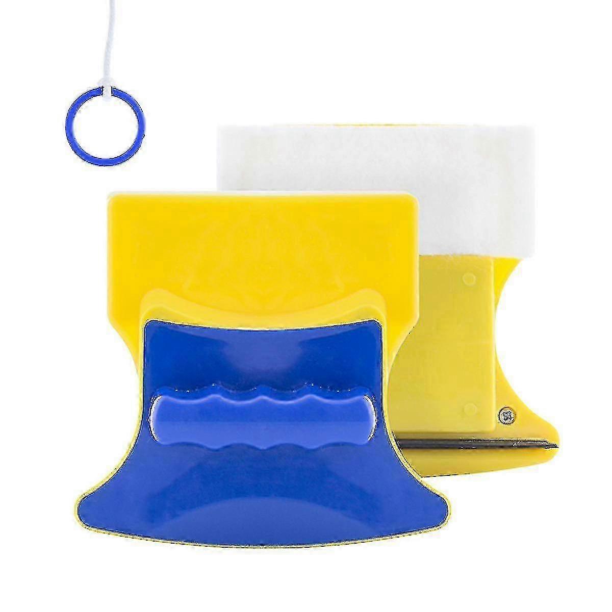 Magnetic Window Cleaner with 4 Sponges Suitable for Effective Cleaning of Glass Surfaces