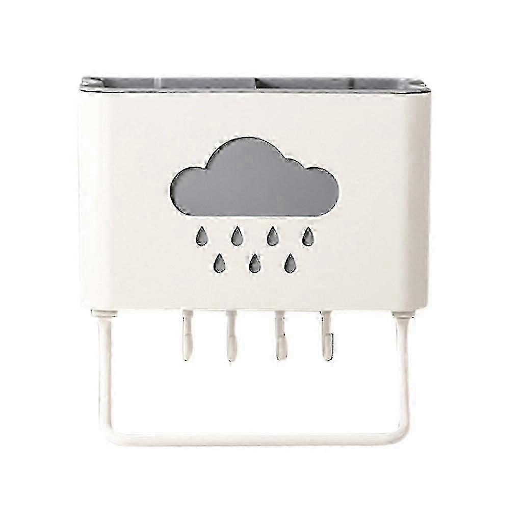 Durable and Waterproof Wall-mounted Towel Rack Suitable for Kitchen Use - Multifunctional Storage Solution