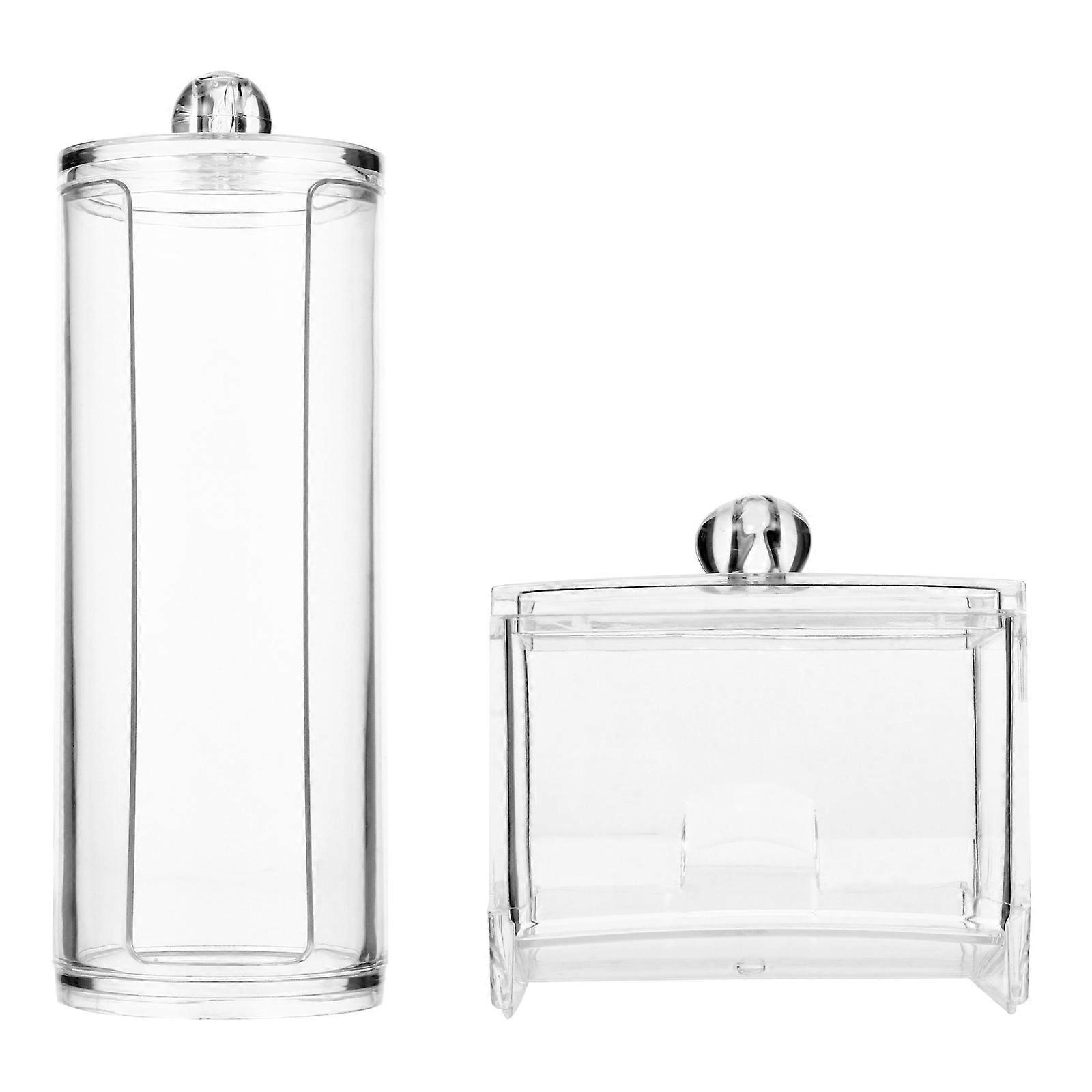 Cotton Swab Box with Functional Lid and Comfortable Grip for Efficient Storage