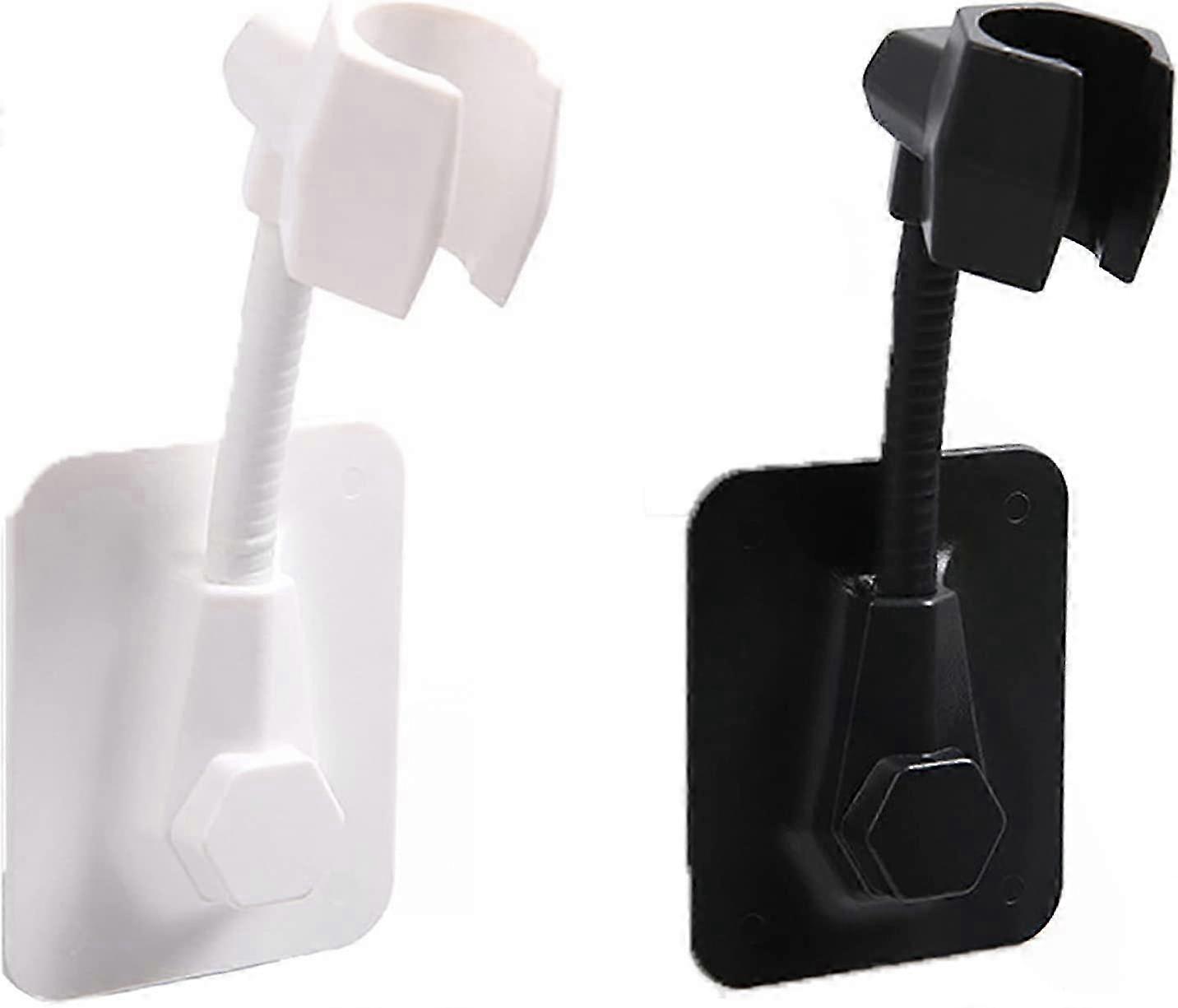 2-Pack No-Drill Shower Holders with Suction Cups for Wall Mount