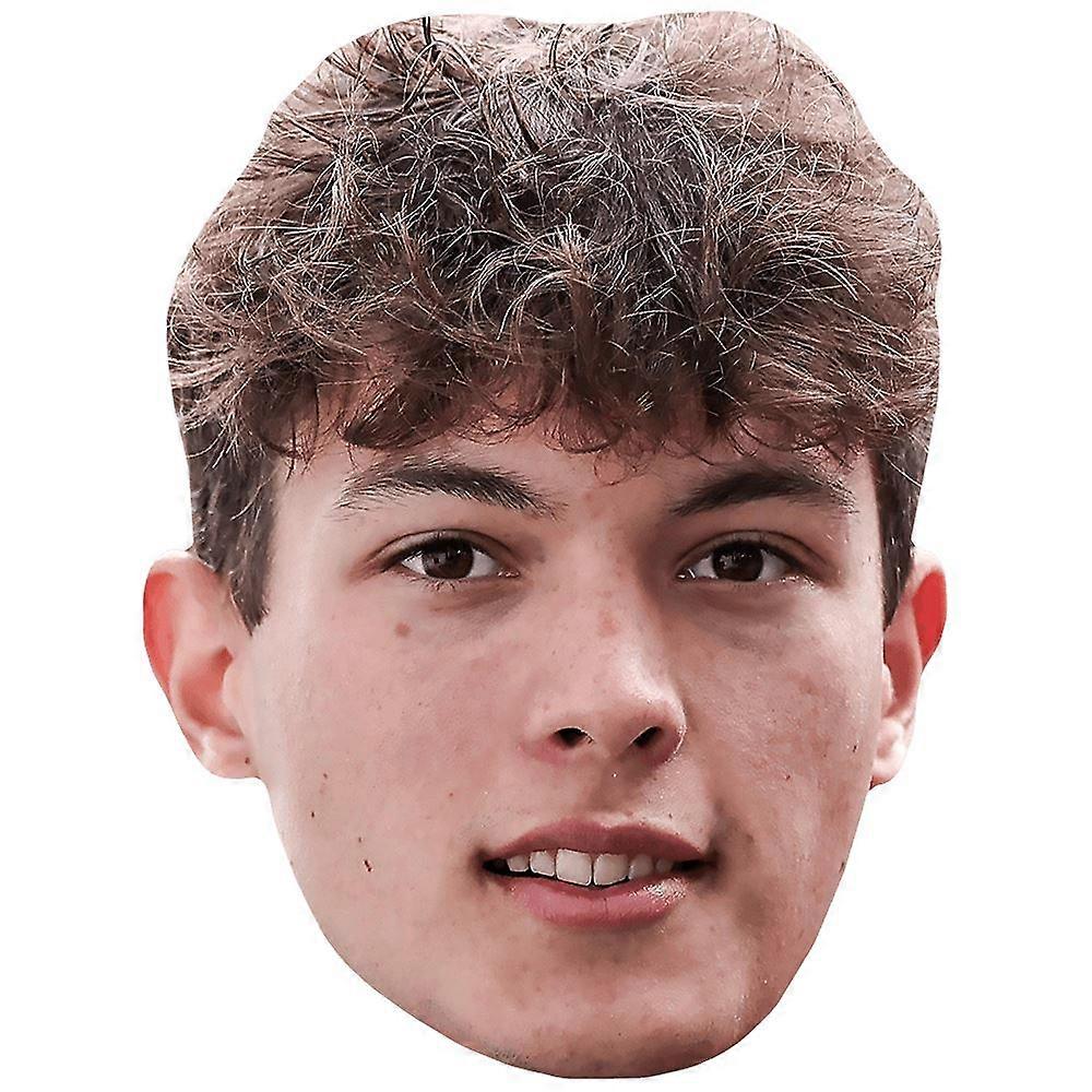 Oliver Bearman (Young) Big Head. Larger than life mask.