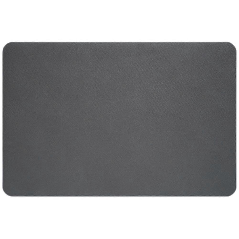Absorbent Multi Functional Kitchen Coffee Mat for Coffee Maker, Non Slip Dish Drying Mat in Deep Grey for Clean Countertop