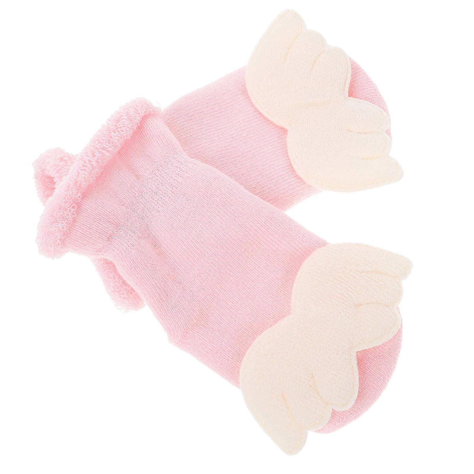 Baby Socks Cozy Newborn Footwear For Infants and Toddlers Warm and Soft Pink Mid Calf 1Set