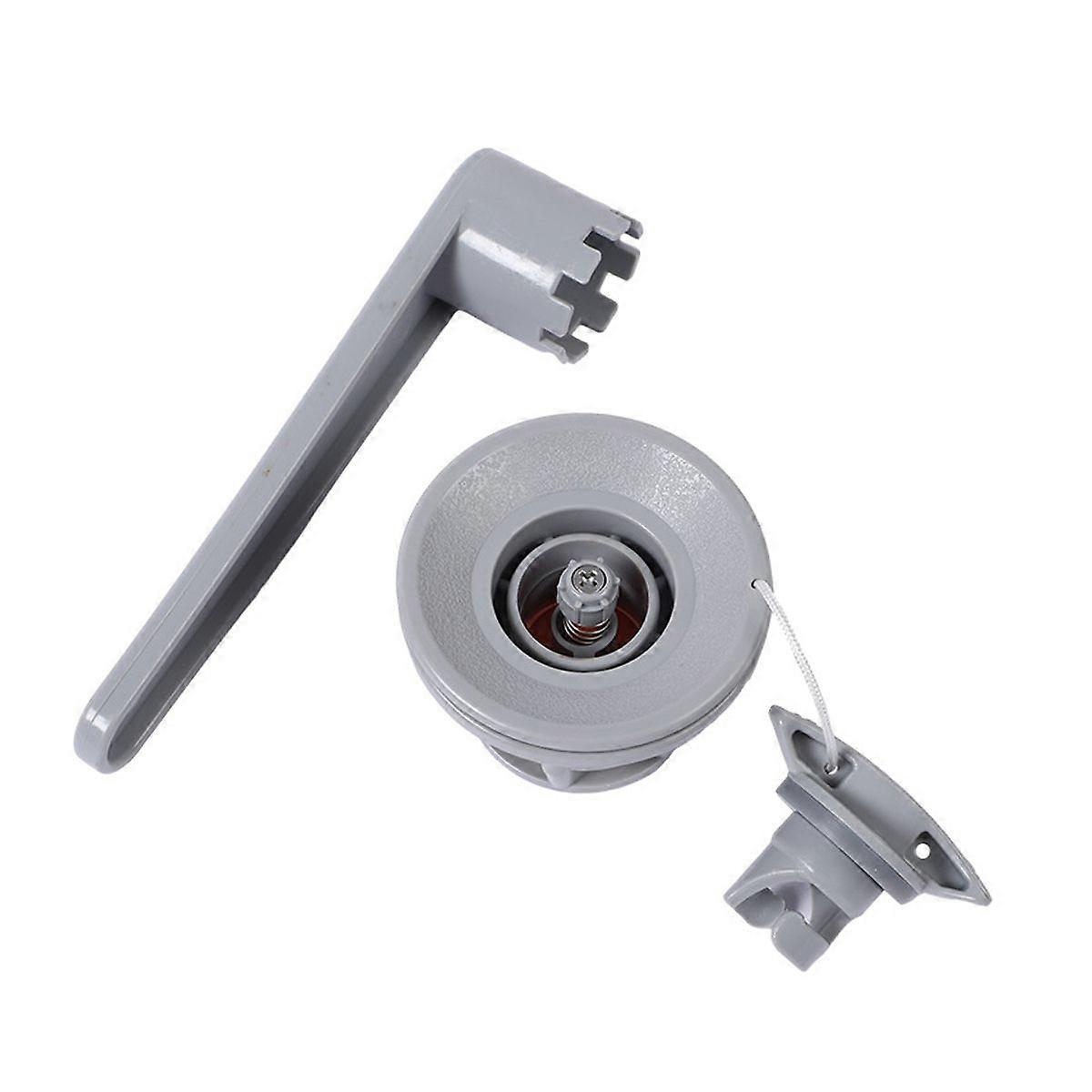 An 8-hole air valve and wrench for easy setting, a basic water adventure watercraft expansion kit.