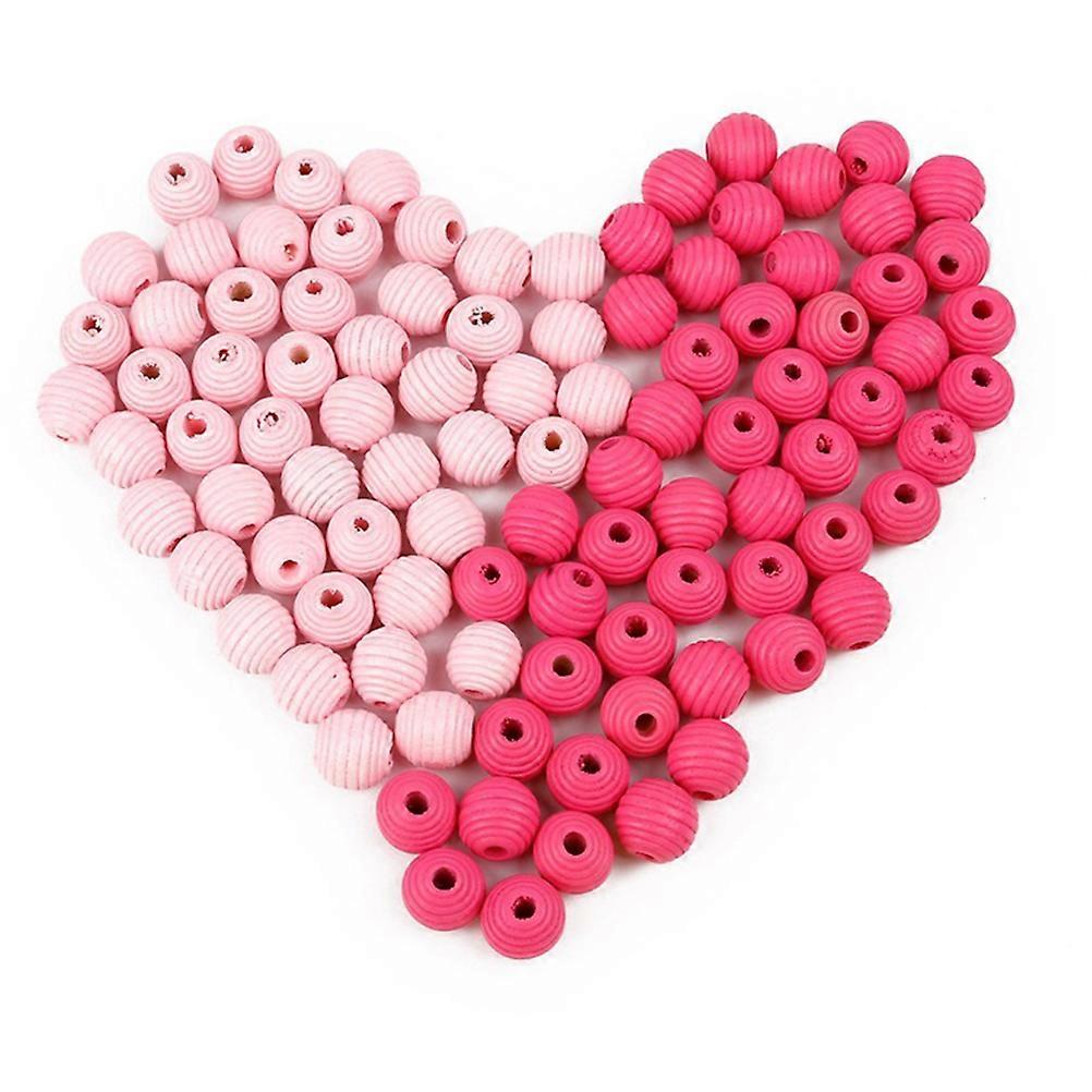 Craft Beads Colorful Loose Beads For Crafting Assorted Color 1.4x1.4cm 200Pcs