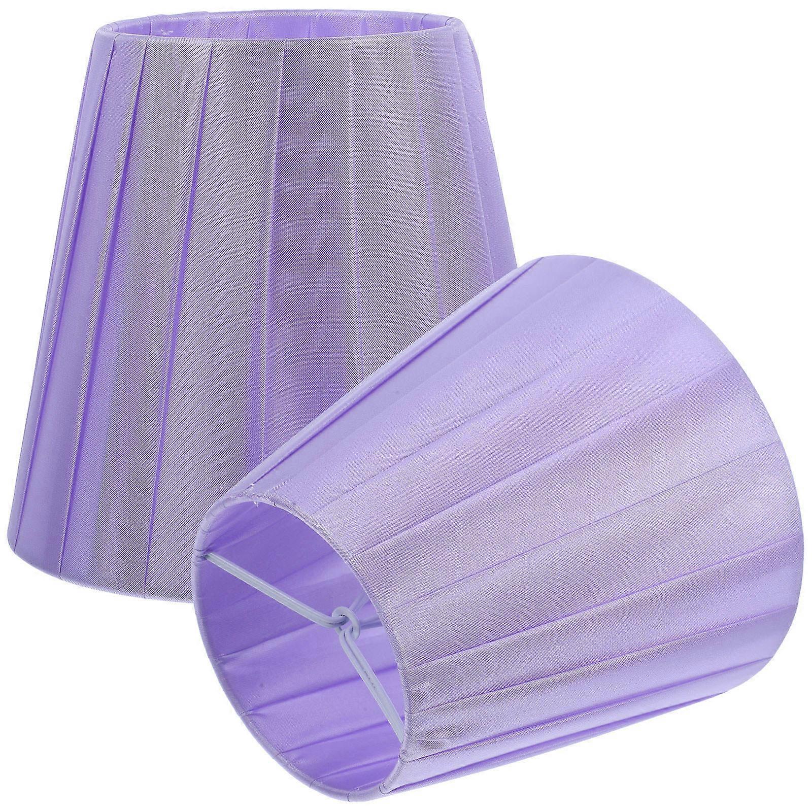 Clip On Lamp Cover Elegant Simple Structure Dust Protection 14.00X14.00X13.00CM 2Pcs