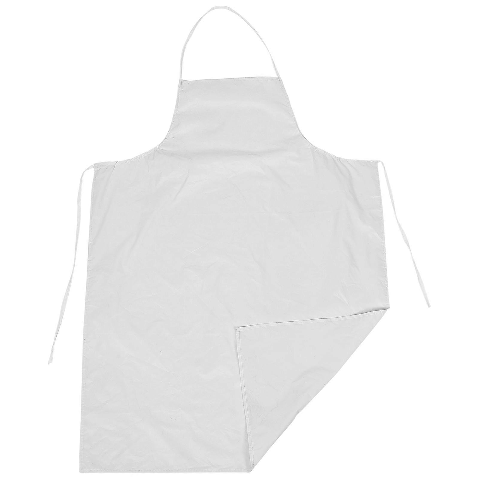 Kitchen Bib Apron Cleaning Apron Coated Polyester 1Set