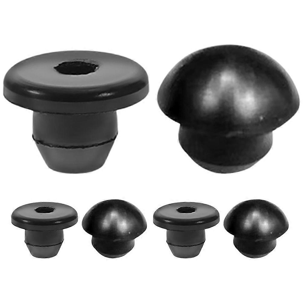 6 stk hydraulikkoljeplugger jekk oljepåfyllingsplugg gummi hydraulisk gulvjekk oljepåfyllingsplugger gulvflaskejekkplugger hydrauliske jekkdeler