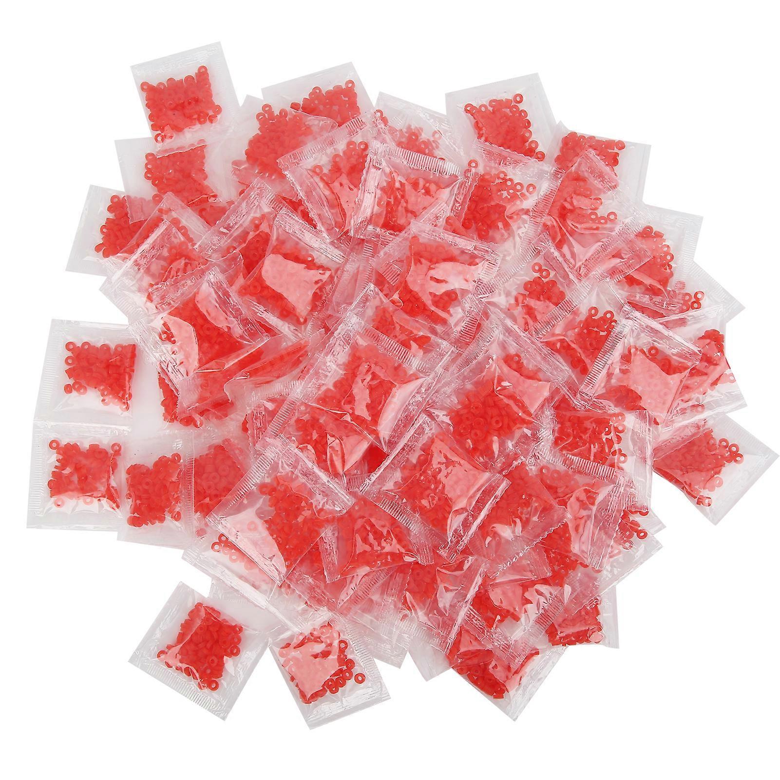 100pcs 3 x 1mm Fishing Bait Rubber Bands Suitable for Big Game Fishing Gear