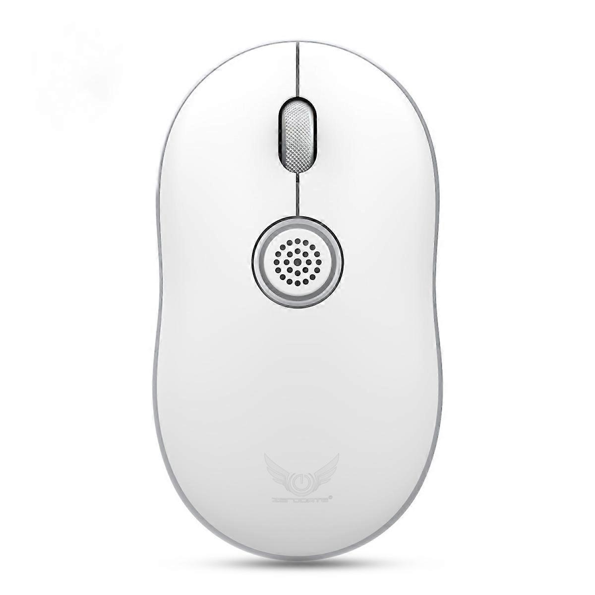 2.4G wireless mouse with micro-USB receiver; portable mouse